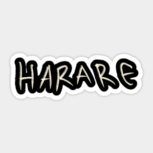 Harare Sticker